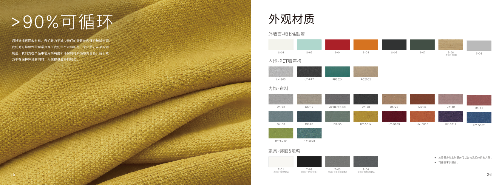 BOX静音舱环保材质与配件展示